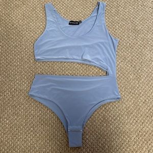 PLT cutout bodysuit